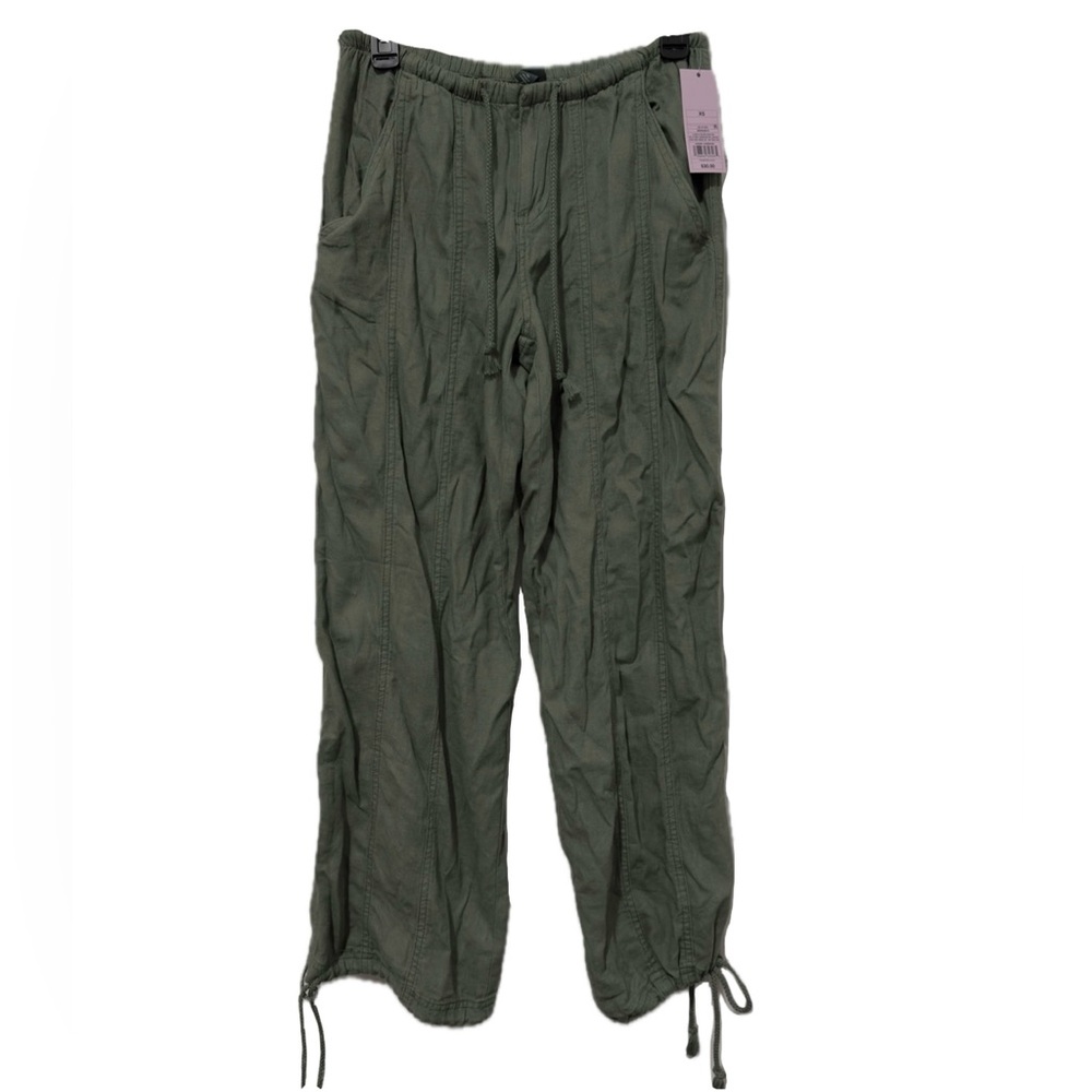 Women’s Size XS Wild Fable Sage/Hunter Green Linen Pants